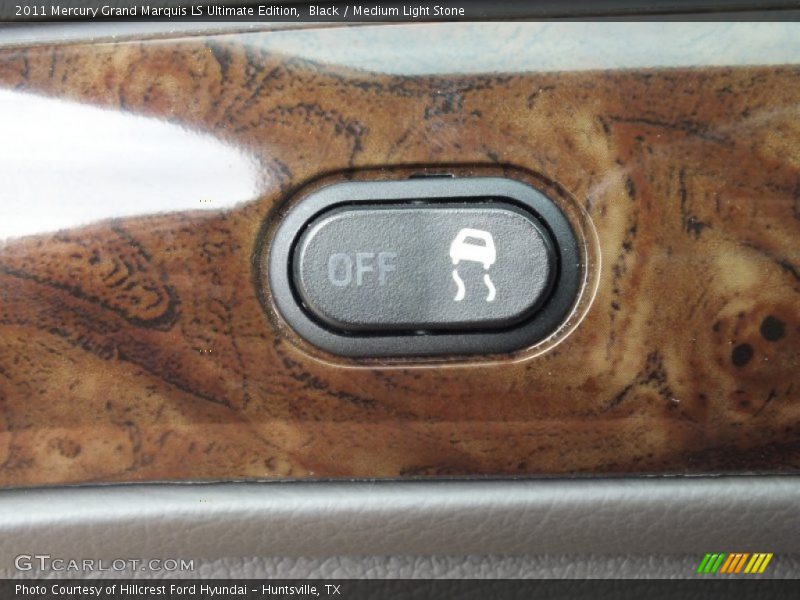 Black / Medium Light Stone 2011 Mercury Grand Marquis LS Ultimate Edition