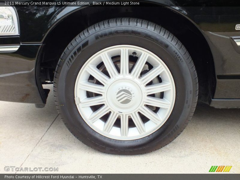 Black / Medium Light Stone 2011 Mercury Grand Marquis LS Ultimate Edition