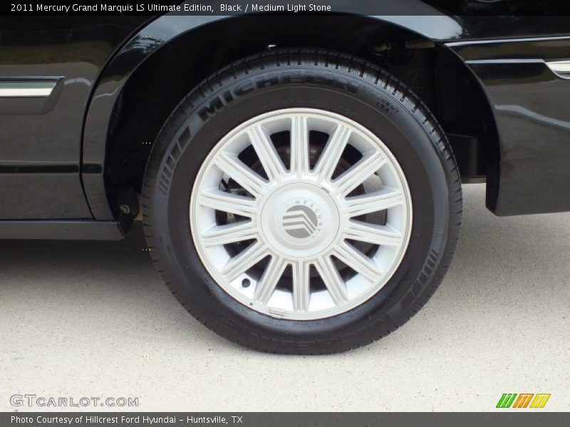Black / Medium Light Stone 2011 Mercury Grand Marquis LS Ultimate Edition