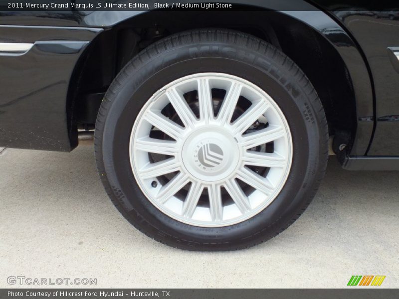 Black / Medium Light Stone 2011 Mercury Grand Marquis LS Ultimate Edition