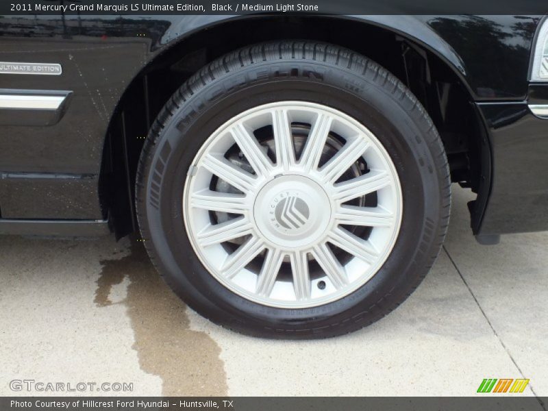 Black / Medium Light Stone 2011 Mercury Grand Marquis LS Ultimate Edition