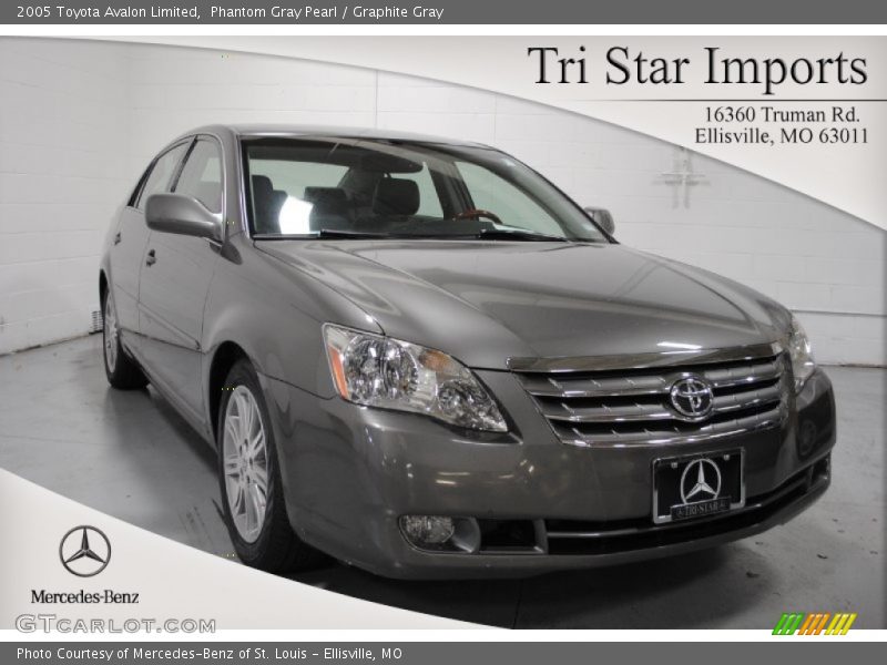 Phantom Gray Pearl / Graphite Gray 2005 Toyota Avalon Limited