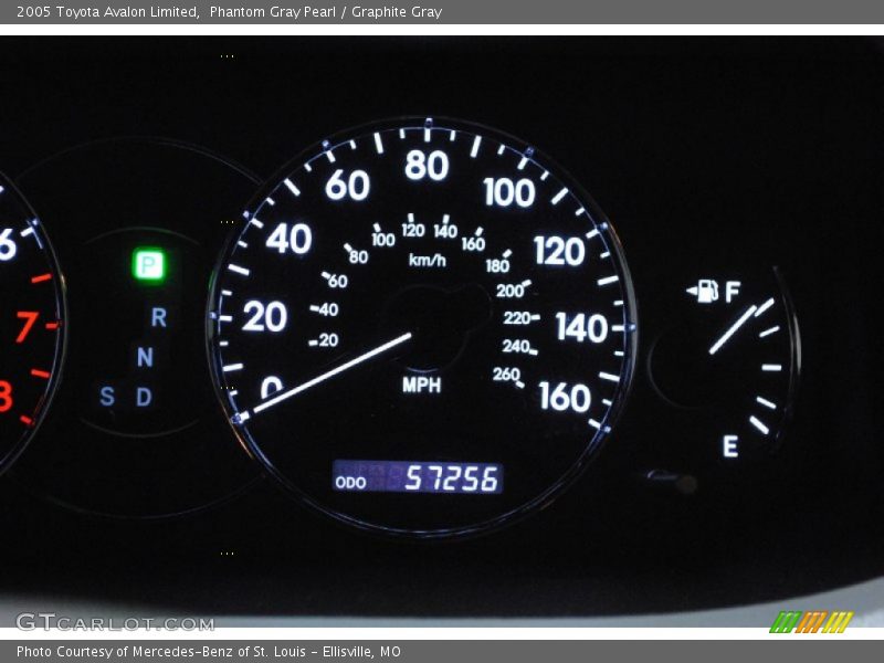 Phantom Gray Pearl / Graphite Gray 2005 Toyota Avalon Limited