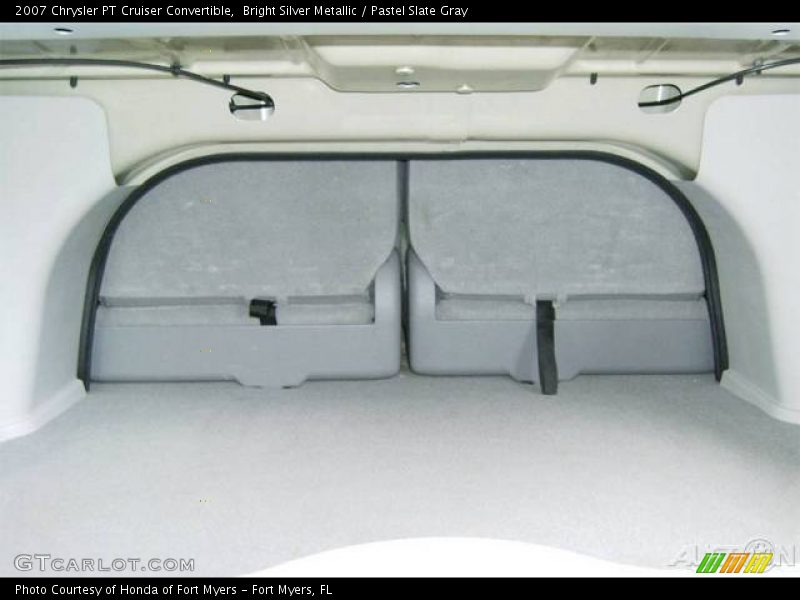 Bright Silver Metallic / Pastel Slate Gray 2007 Chrysler PT Cruiser Convertible