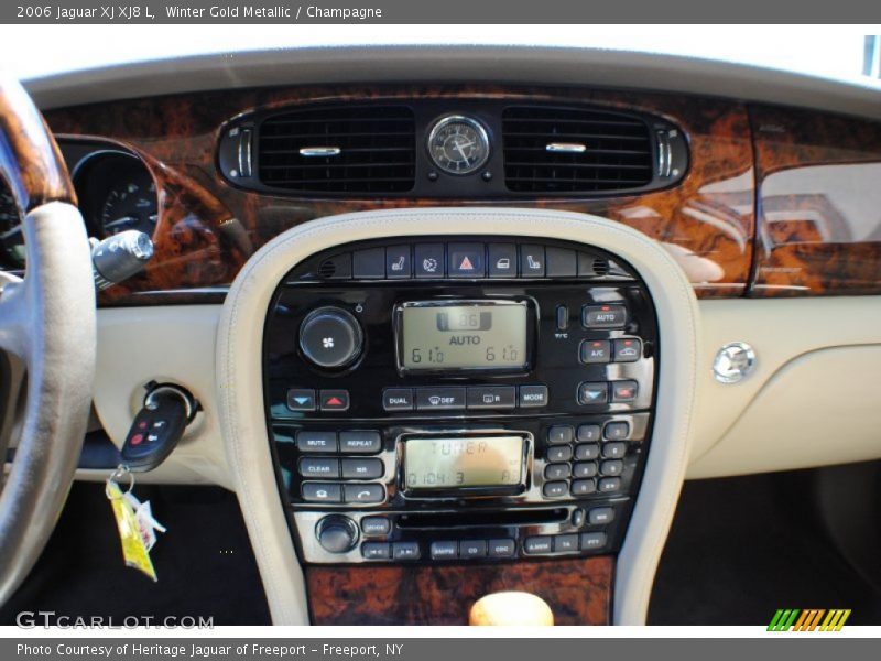 Winter Gold Metallic / Champagne 2006 Jaguar XJ XJ8 L