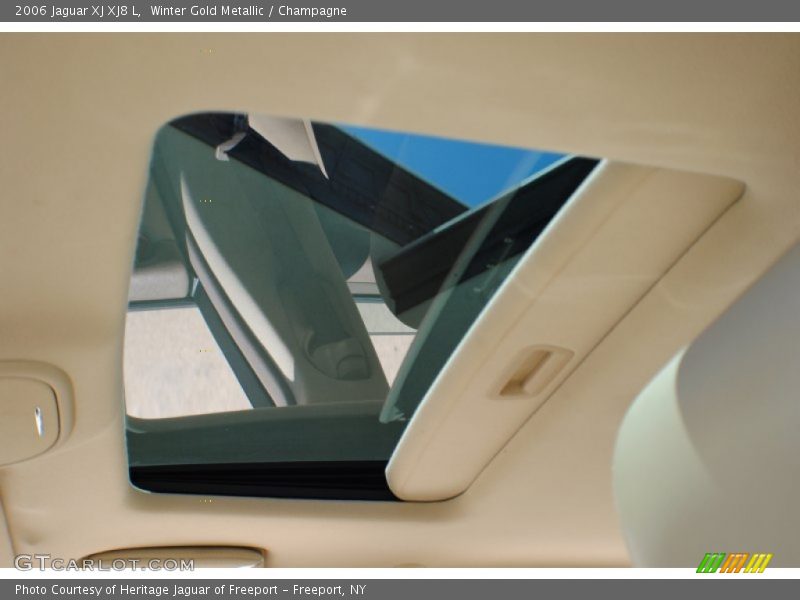 Winter Gold Metallic / Champagne 2006 Jaguar XJ XJ8 L