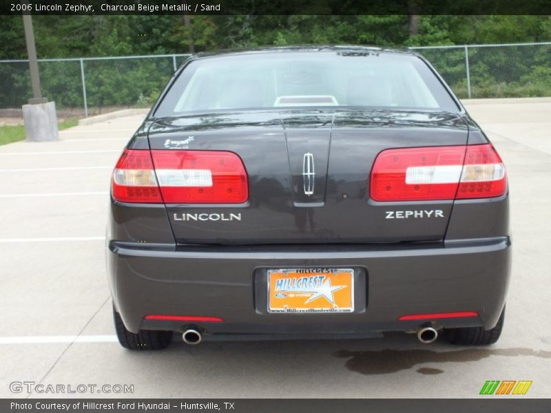 Charcoal Beige Metallic / Sand 2006 Lincoln Zephyr