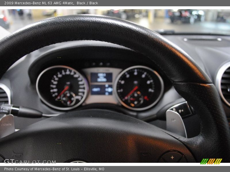 Black / Black 2009 Mercedes-Benz ML 63 AMG 4Matic