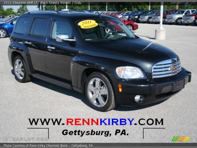 Black Granite Metallic / Gray 2011 Chevrolet HHR LT