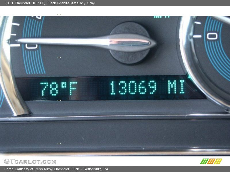 Black Granite Metallic / Gray 2011 Chevrolet HHR LT
