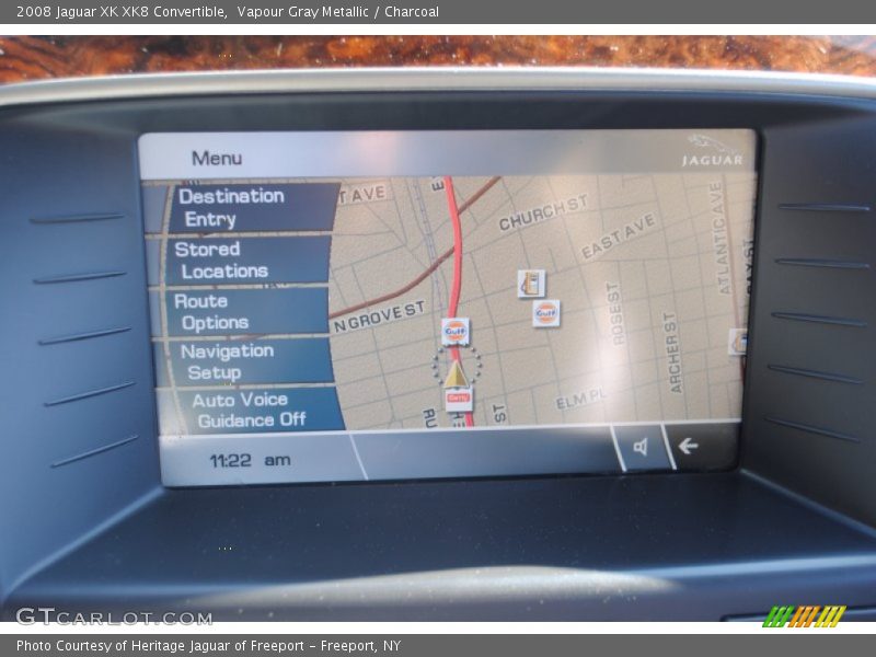 Navigation of 2008 XK XK8 Convertible