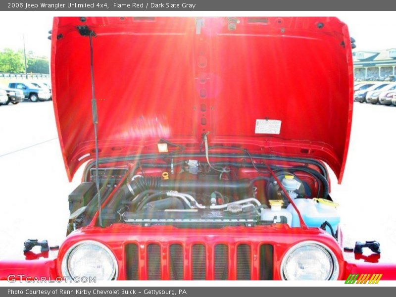 Flame Red / Dark Slate Gray 2006 Jeep Wrangler Unlimited 4x4