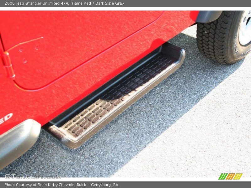 Flame Red / Dark Slate Gray 2006 Jeep Wrangler Unlimited 4x4