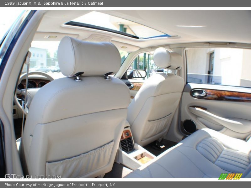 Sapphire Blue Metallic / Oatmeal 1999 Jaguar XJ XJ8