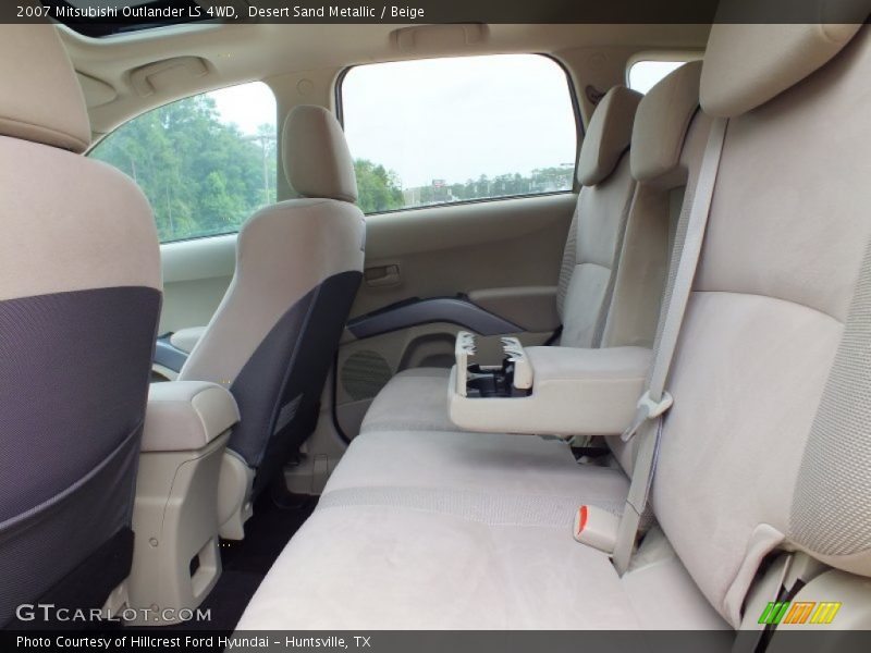 Desert Sand Metallic / Beige 2007 Mitsubishi Outlander LS 4WD