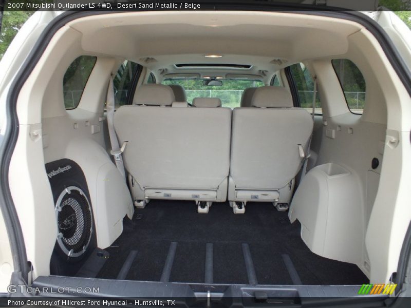 Desert Sand Metallic / Beige 2007 Mitsubishi Outlander LS 4WD