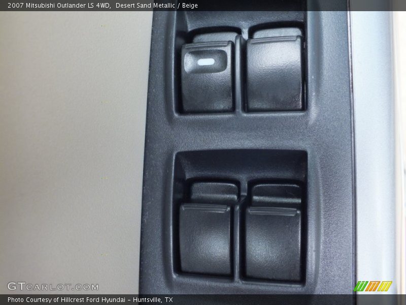Desert Sand Metallic / Beige 2007 Mitsubishi Outlander LS 4WD