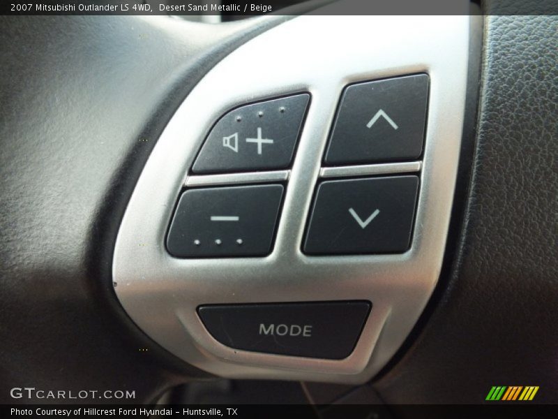 Desert Sand Metallic / Beige 2007 Mitsubishi Outlander LS 4WD