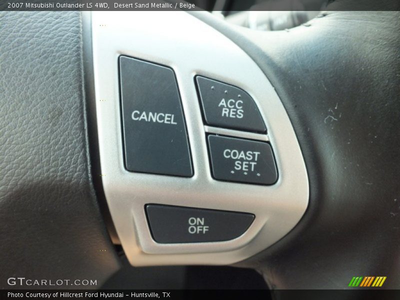 Desert Sand Metallic / Beige 2007 Mitsubishi Outlander LS 4WD