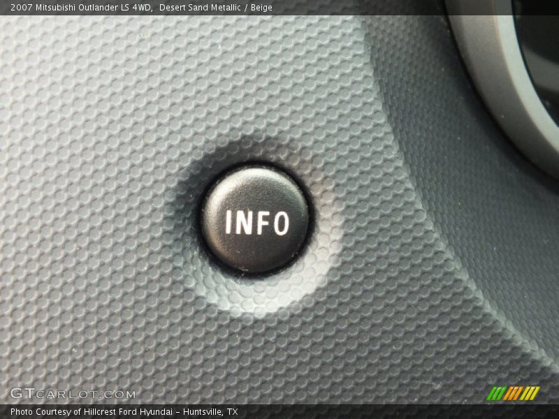 Desert Sand Metallic / Beige 2007 Mitsubishi Outlander LS 4WD