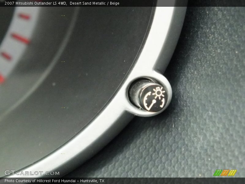 Desert Sand Metallic / Beige 2007 Mitsubishi Outlander LS 4WD