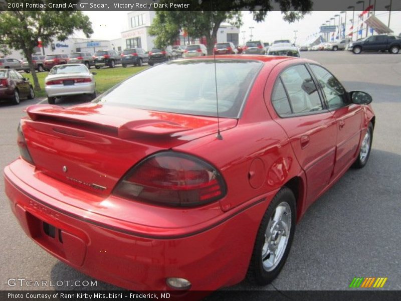Victory Red / Dark Pewter 2004 Pontiac Grand Am GT Sedan