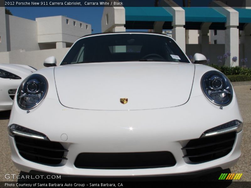  2012 New 911 Carrera Cabriolet Carrara White