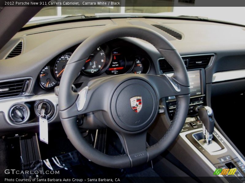  2012 New 911 Carrera Cabriolet Steering Wheel