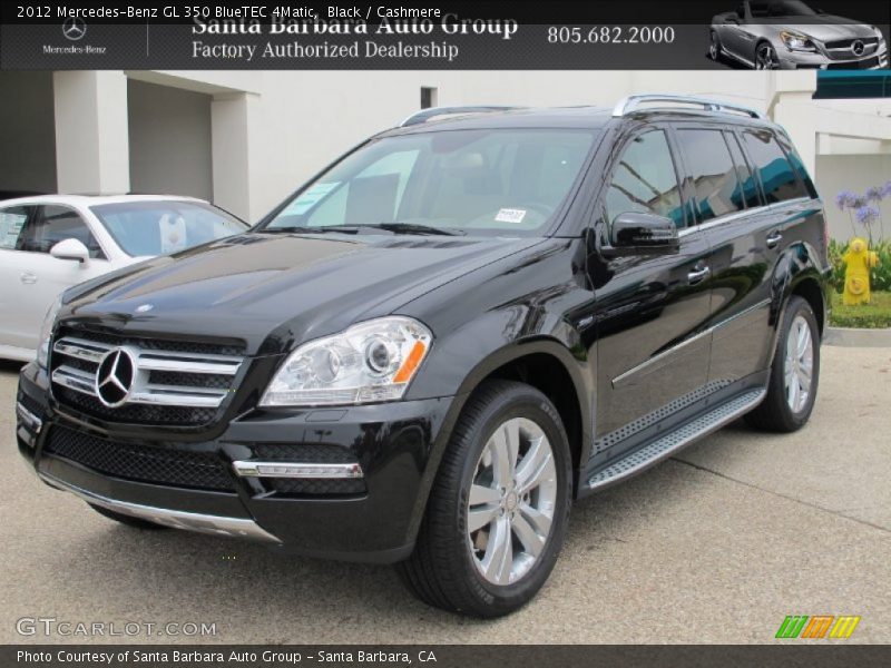 Black / Cashmere 2012 Mercedes-Benz GL 350 BlueTEC 4Matic
