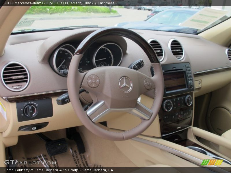 Black / Cashmere 2012 Mercedes-Benz GL 350 BlueTEC 4Matic