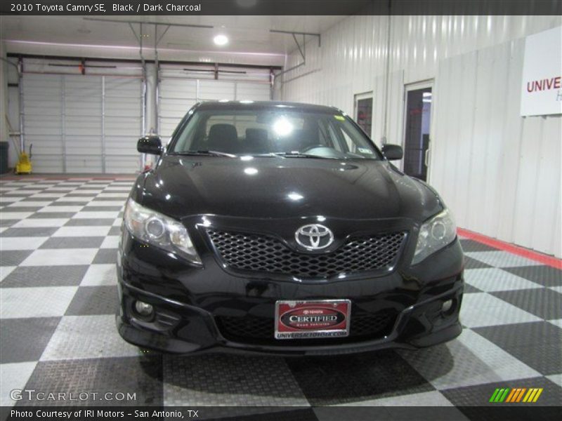 Black / Dark Charcoal 2010 Toyota Camry SE