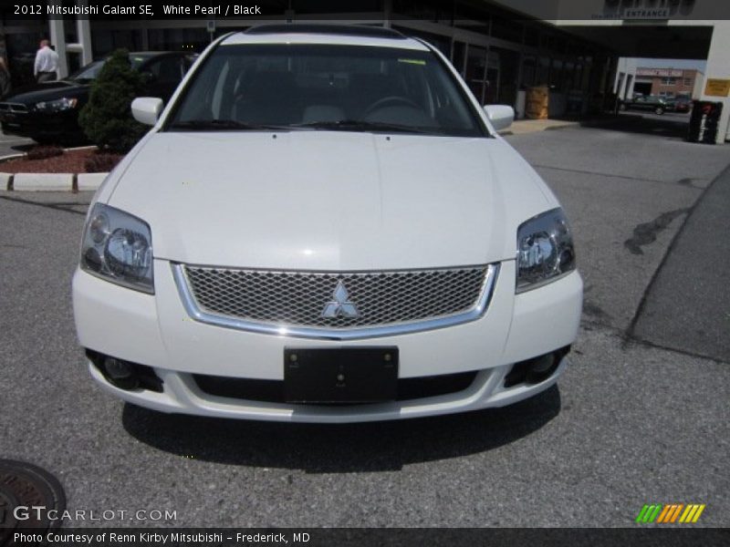 White Pearl / Black 2012 Mitsubishi Galant SE