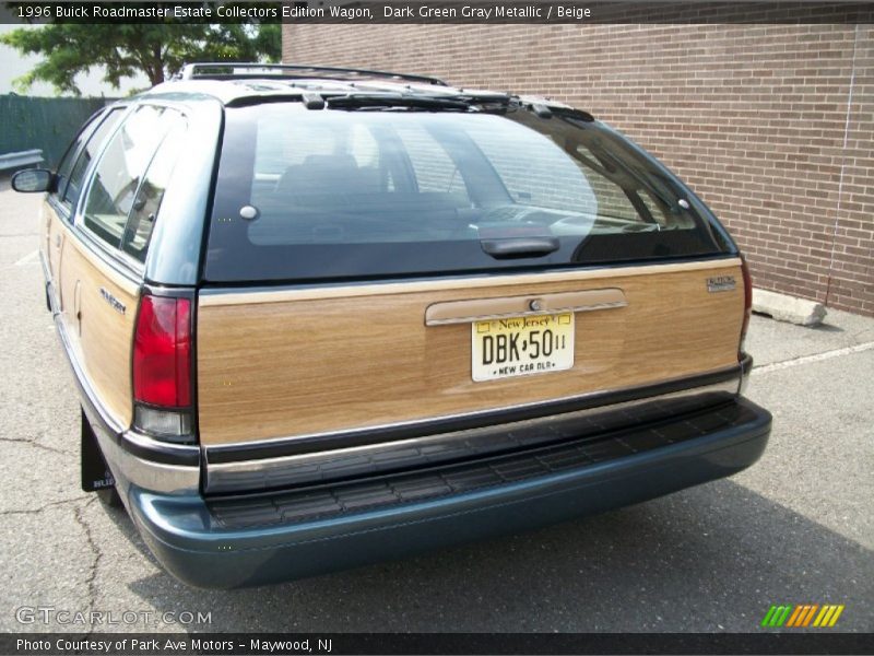 Dark Green Gray Metallic / Beige 1996 Buick Roadmaster Estate Collectors Edition Wagon