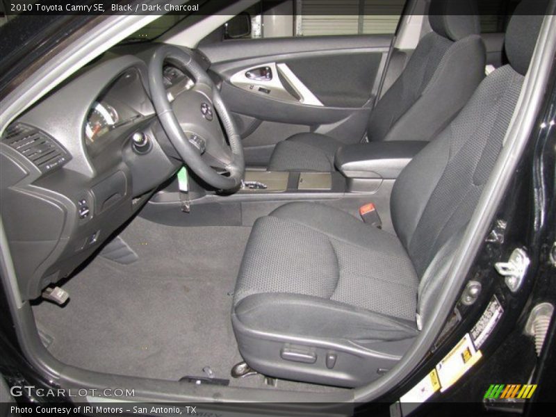 Black / Dark Charcoal 2010 Toyota Camry SE
