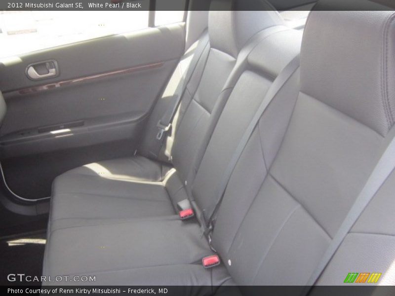 White Pearl / Black 2012 Mitsubishi Galant SE