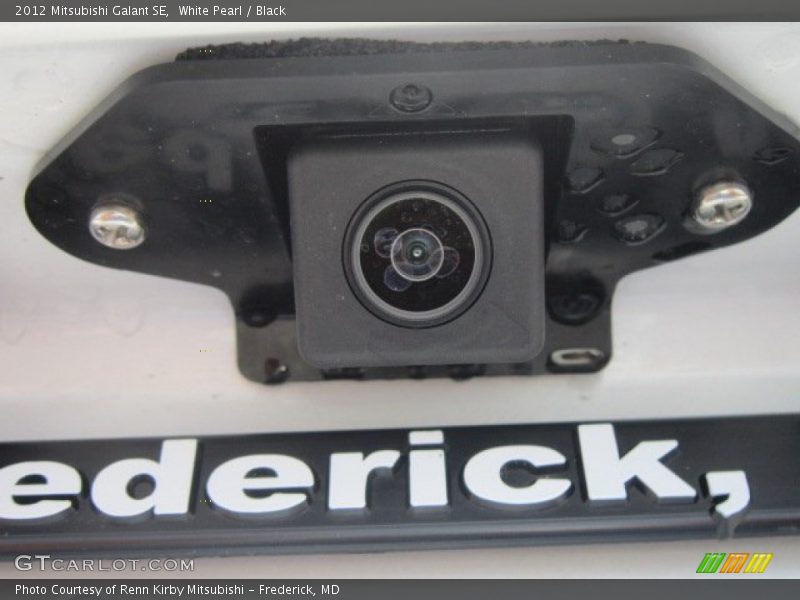White Pearl / Black 2012 Mitsubishi Galant SE