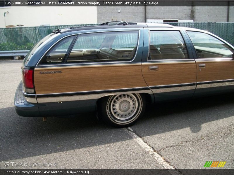 Dark Green Gray Metallic / Beige 1996 Buick Roadmaster Estate Collectors Edition Wagon