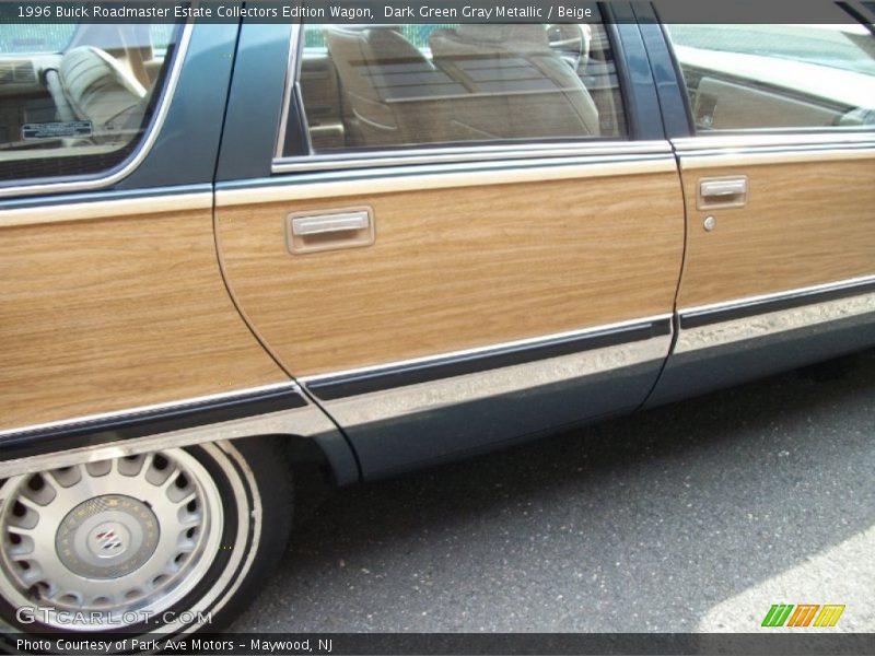 Dark Green Gray Metallic / Beige 1996 Buick Roadmaster Estate Collectors Edition Wagon