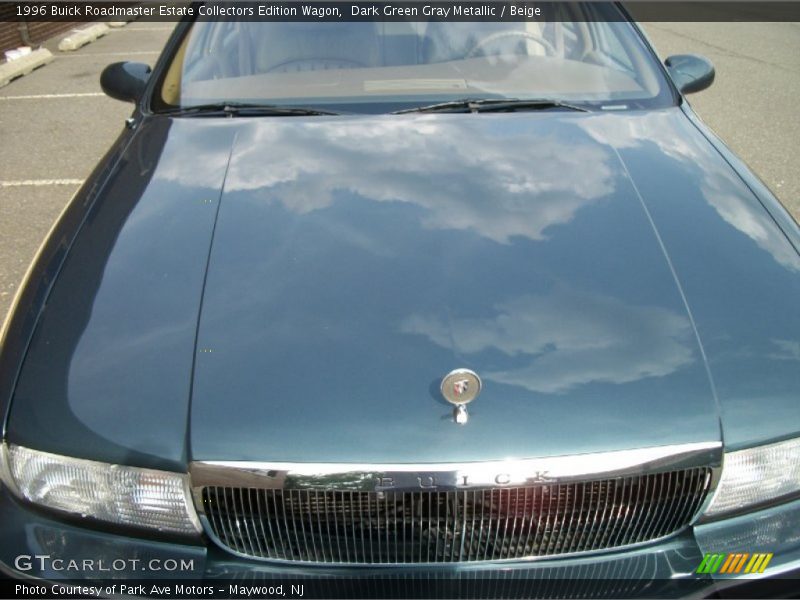 Dark Green Gray Metallic / Beige 1996 Buick Roadmaster Estate Collectors Edition Wagon