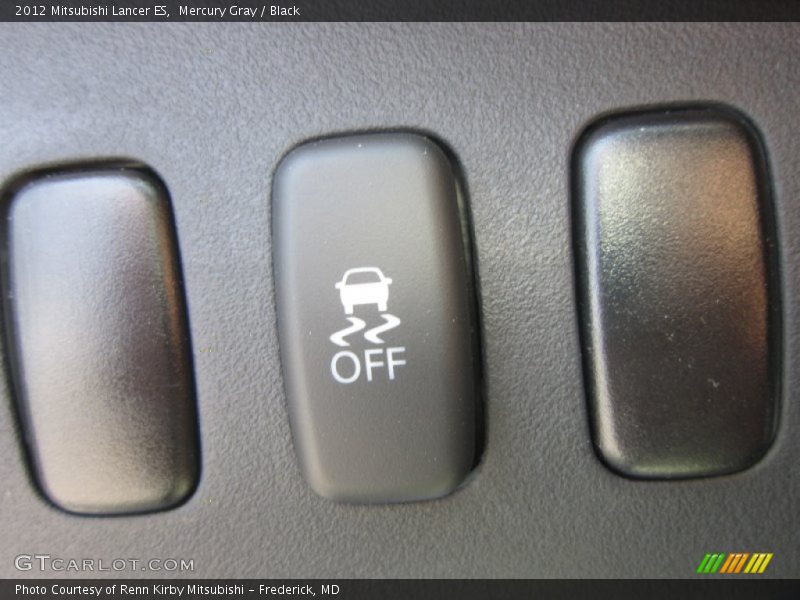 Mercury Gray / Black 2012 Mitsubishi Lancer ES