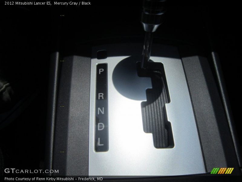 Mercury Gray / Black 2012 Mitsubishi Lancer ES