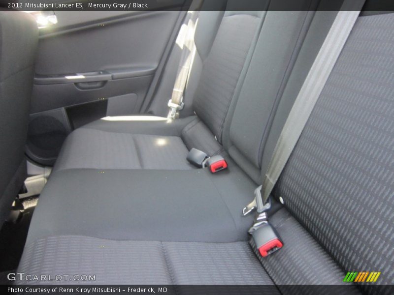 Mercury Gray / Black 2012 Mitsubishi Lancer ES