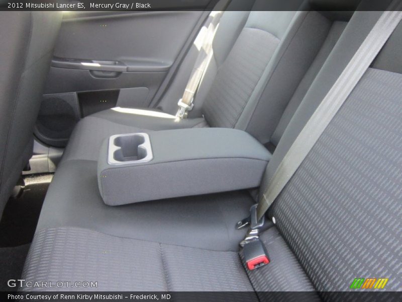 Mercury Gray / Black 2012 Mitsubishi Lancer ES