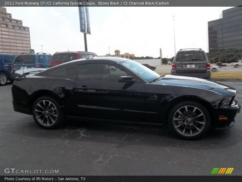 Ebony Black / CS Charcoal Black/Carbon 2011 Ford Mustang GT/CS California Special Coupe