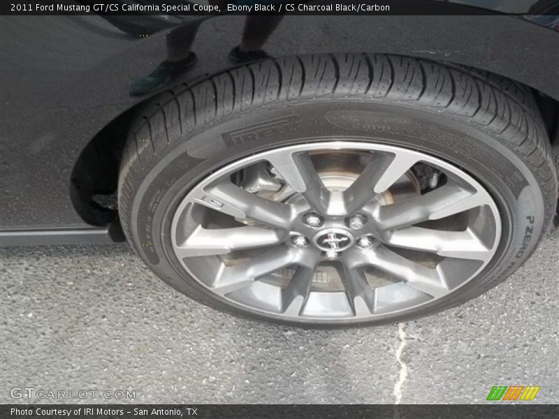 Ebony Black / CS Charcoal Black/Carbon 2011 Ford Mustang GT/CS California Special Coupe