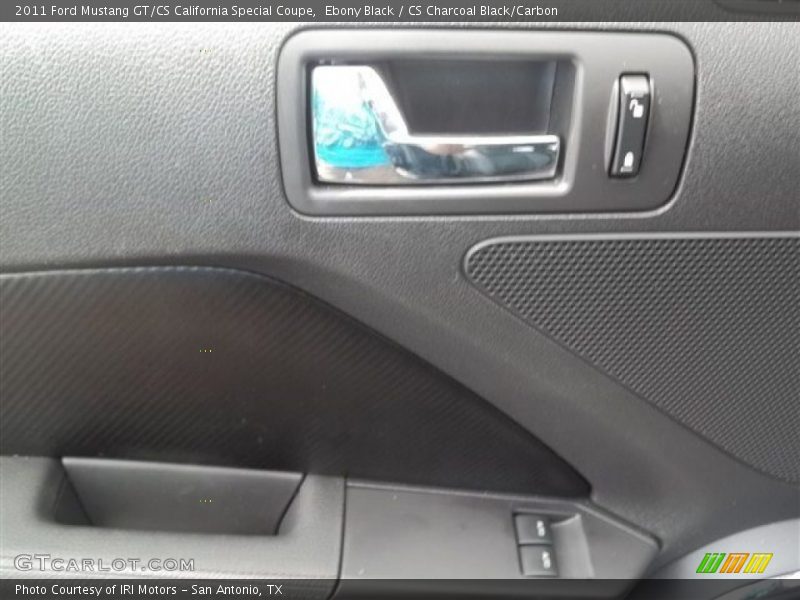Ebony Black / CS Charcoal Black/Carbon 2011 Ford Mustang GT/CS California Special Coupe