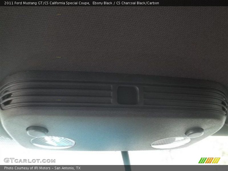 Ebony Black / CS Charcoal Black/Carbon 2011 Ford Mustang GT/CS California Special Coupe