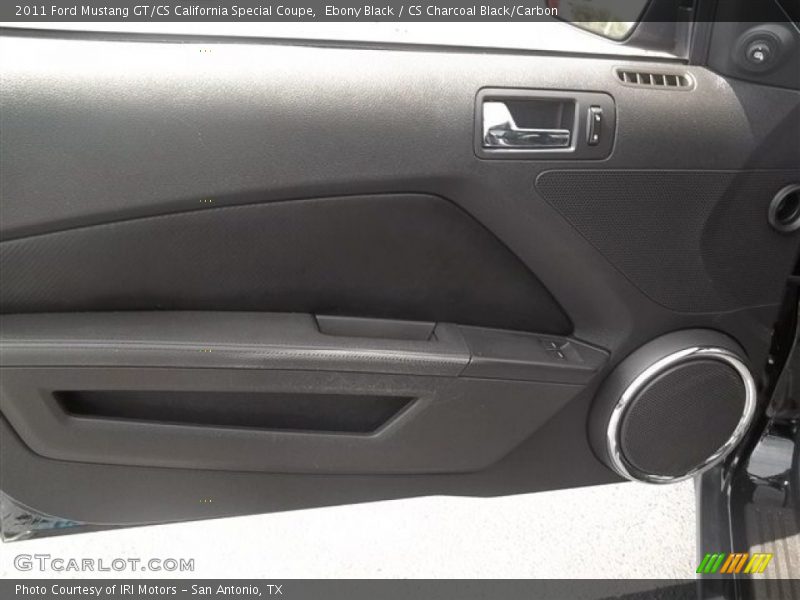 Ebony Black / CS Charcoal Black/Carbon 2011 Ford Mustang GT/CS California Special Coupe