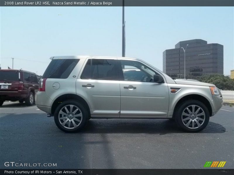 Nazca Sand Metallic / Alpaca Beige 2008 Land Rover LR2 HSE