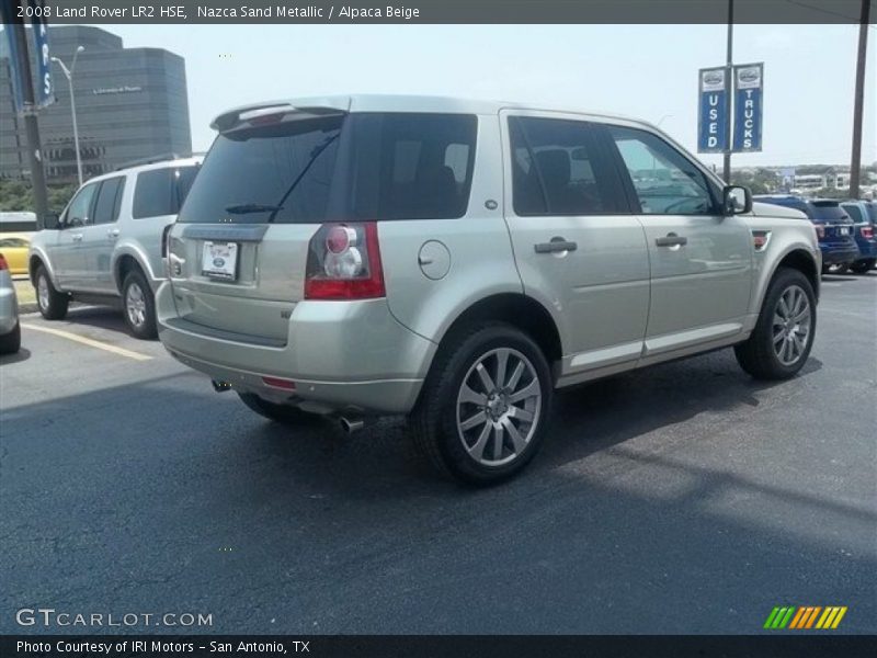 Nazca Sand Metallic / Alpaca Beige 2008 Land Rover LR2 HSE